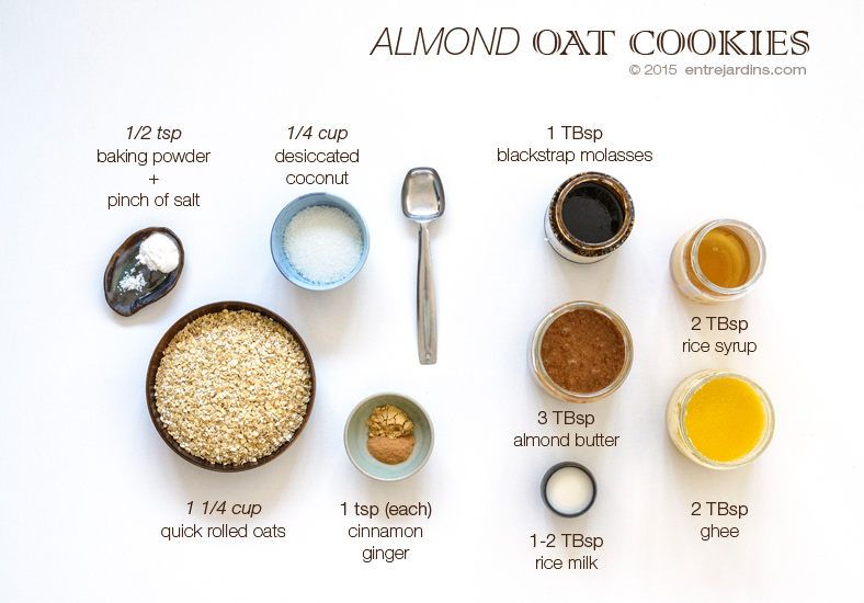 oat-cookies-ingredients