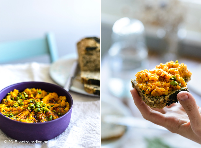 CarrotRhubarb SPREAD @ entrejardins.com