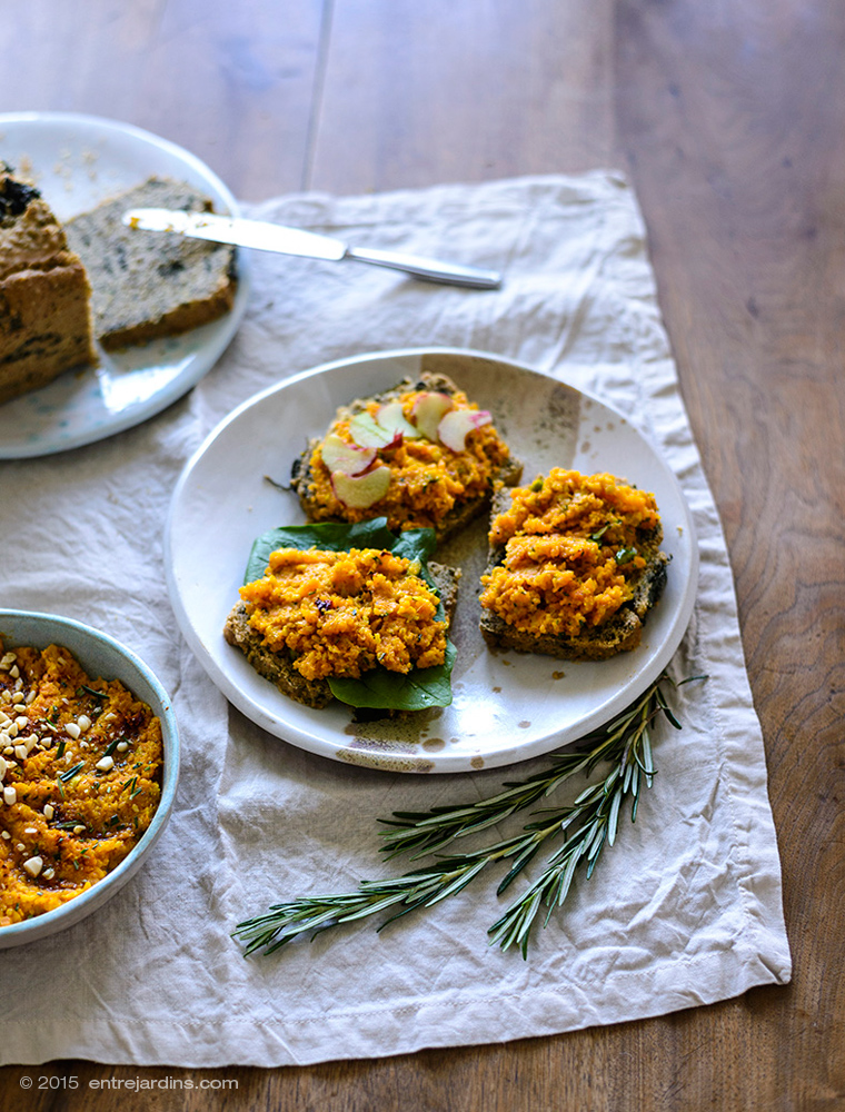 CarrotRhubarb SPREAD @ entrejardins.com